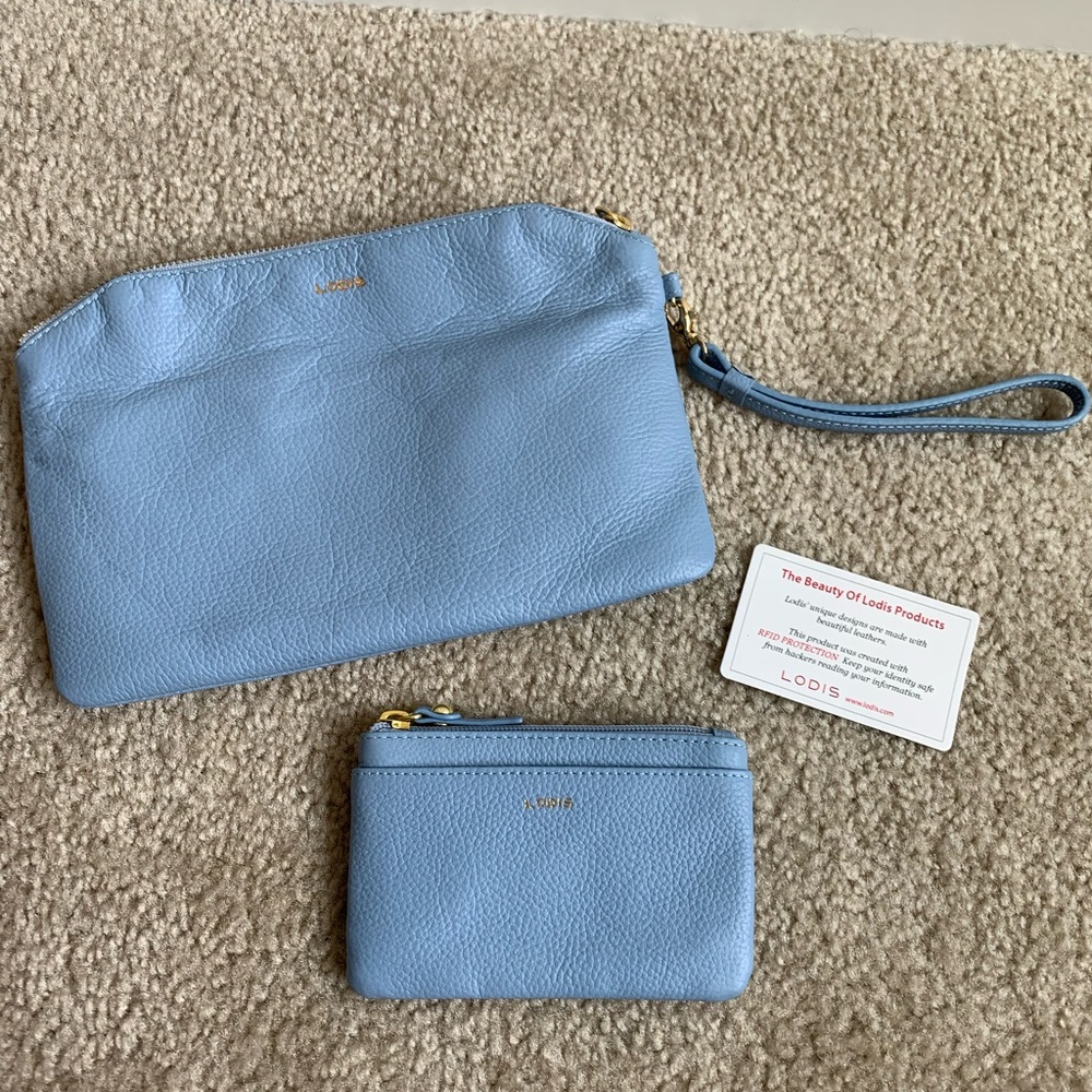 Lodis clutch and wallet